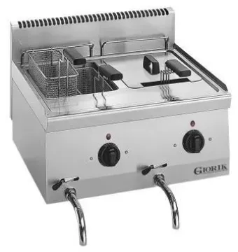 Picture of Giorik Snack 60 LFE6910 - 10+10 Ltr Twin Tank Electric Fryer