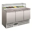 Picture of CombiSteel Pizza Preparation Counters 3 Door wth 3 Topping Unit