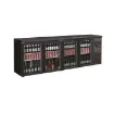 Picture of CombiSteel Backbar Cooler Black 4 Glass Doors Side Motor