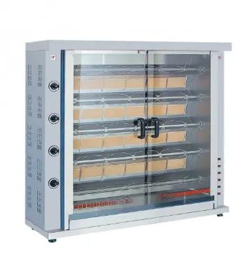 Picture of North K5 - 5 Spit - 25 Bird Gas Chicken Rotisserie