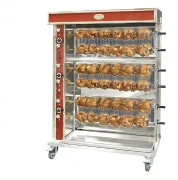 Picture of Inotech Legend ITL34 (Wide) Wall Of Flame Rotisserie 4 Spit