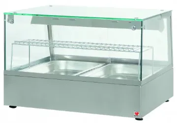 Picture of North HDW2 - 2 X 1/1Gn Convection Heated Display With Humidity & Halogen Heat Lamps
