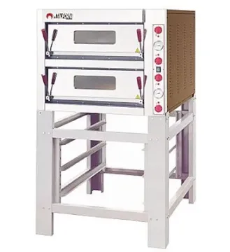 Picture of Italforni TKB2 Twin Deck Electric Pizza Oven - 12 X 13