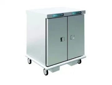 Picture of Emainox 26 X 2/1Gn Mobile Fan Assisted Heated Holding Cabinet - With Humidity