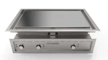 Picture of Mirror M1000E Di Drop In Heavy Duty Electric Chrome Griddle/Plancha