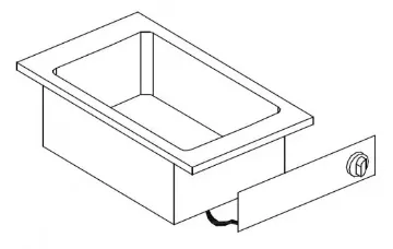 Picture of Giorik LSE4811D Drop In Chip Scuttle