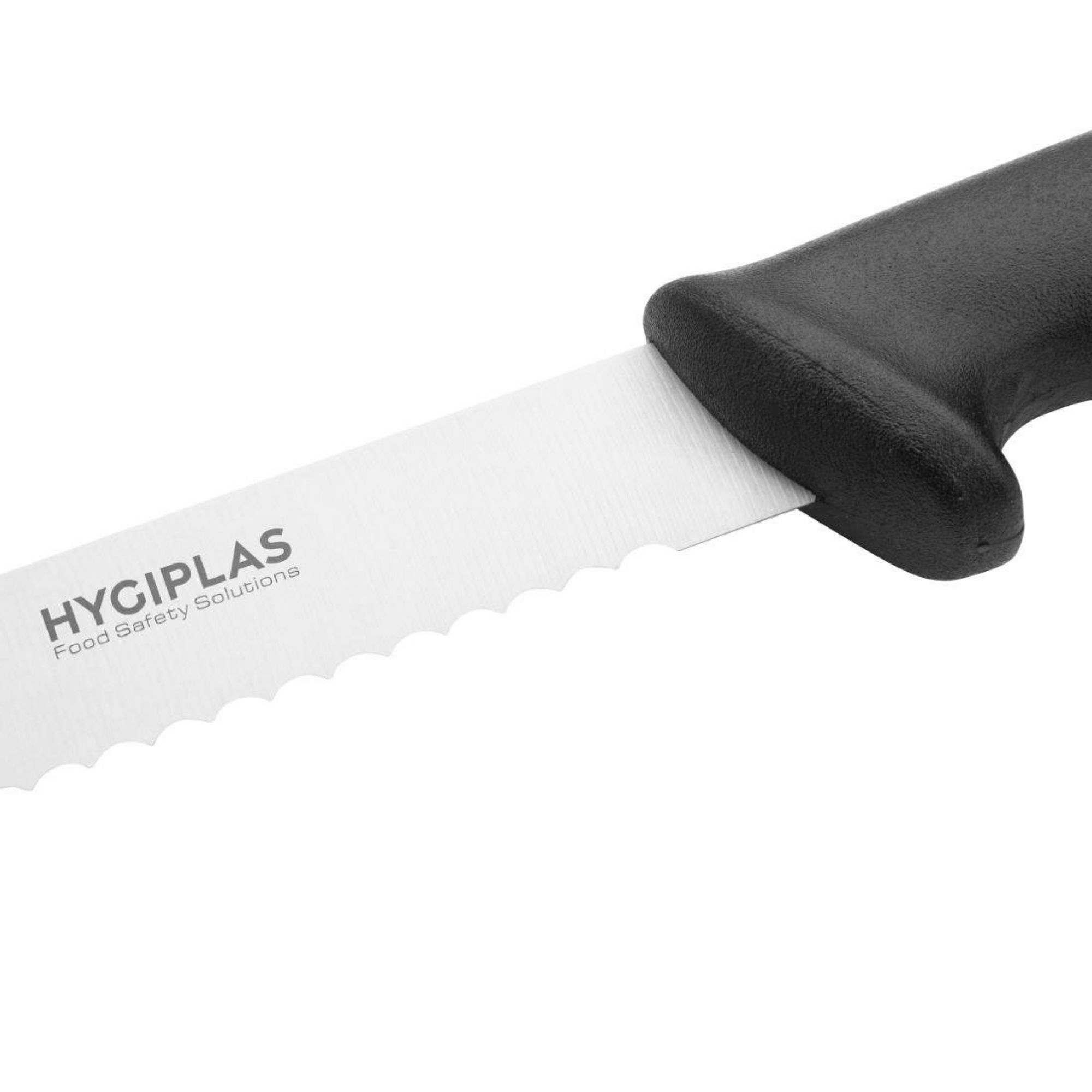 Picture of Hygiplas Serrated Slicer Black 30cm