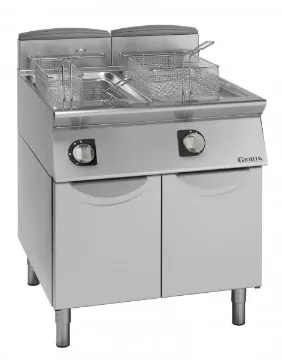 Picture of Giorik FG7817P 17+17 Ltr Twin Tank Gas Fryer - Open Fry Pot