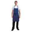Picture of Chef Works Butchers Bib Apron Royal Blue