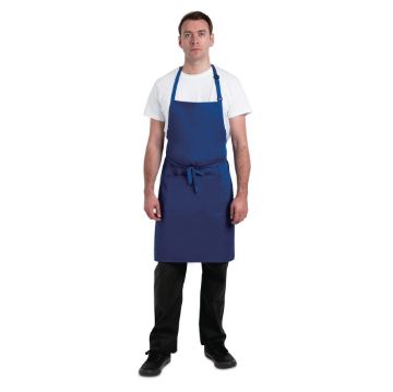 Picture of Chef Works Butchers Bib Apron Royal Blue