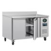 Picture of Polar U-Series Double Door Counter Freezer with Upstand 282Ltr