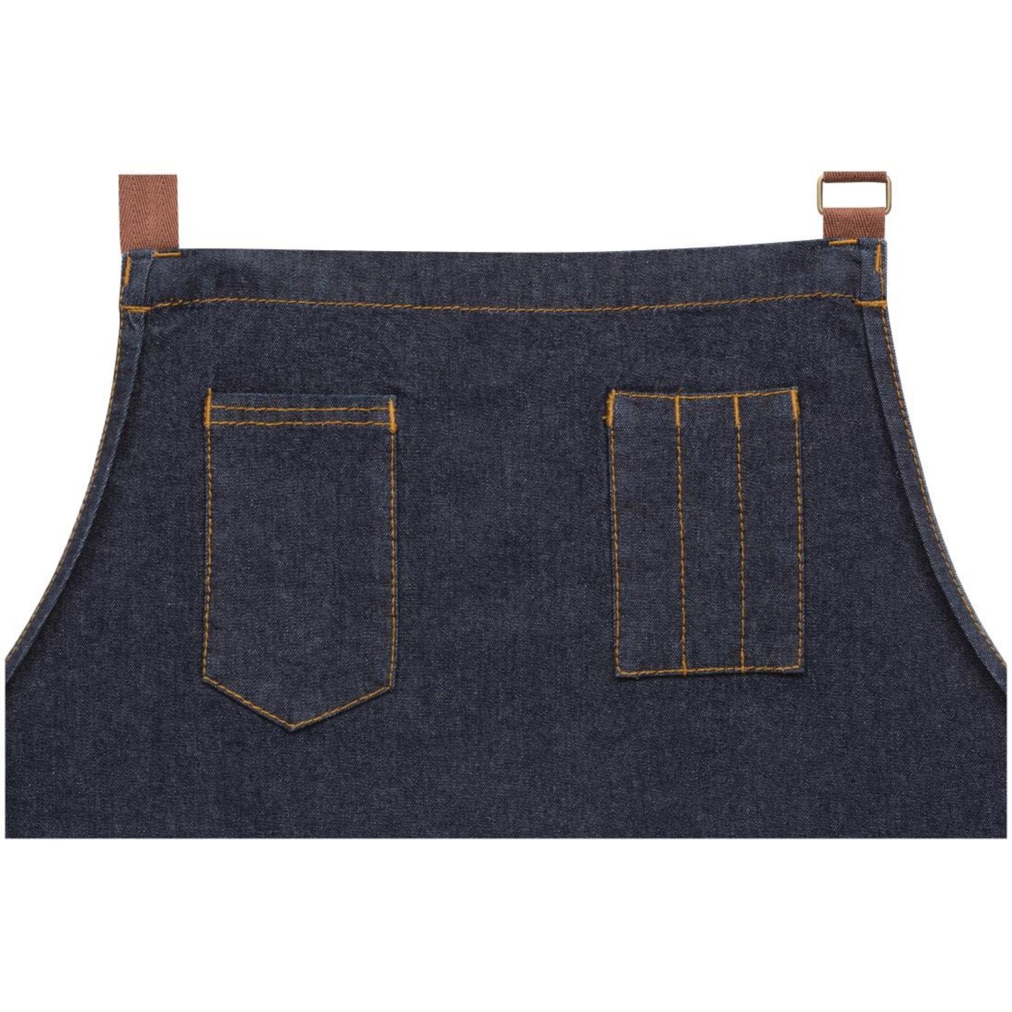 Picture of Chef Works Urban Memphis Bib Apron Indigo