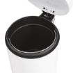 Picture of Bolero Pedal Bin White 5ltr