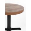 Picture of Bolero Pre-Drilled Round Table Top Urban Dark 600mm - DR822