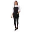 Picture of Chef Works Three Pocket Bib Apron Black