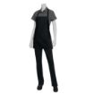 Picture of Chef Works Three Pocket Bib Apron Black