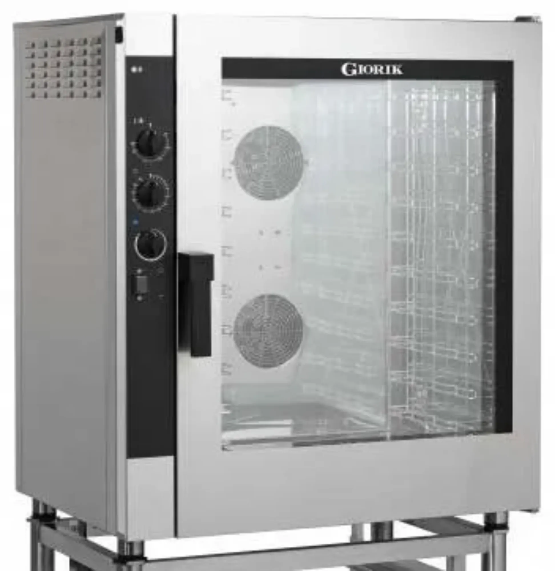 Picture of Giorik Easyair EME102X10 Rack Electric Convection Oven With Humidity Control & 2 Speed Fan