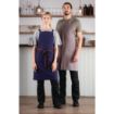 Picture of Southside Cotton Canvas Bib Apron Washed Grey