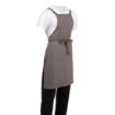 Picture of Southside Cotton Canvas Bib Apron Washed Grey