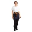 Picture of Southside Waist Apron Denim Blue Tan Ties
