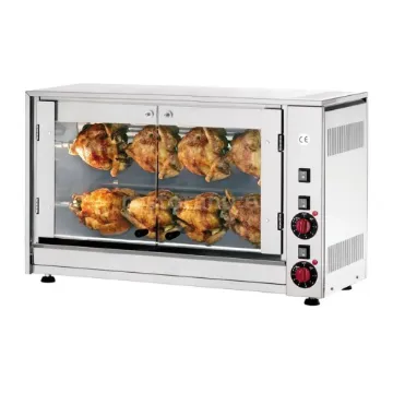 Picture of CB E-8P-S2 2 spit Electric Chicken rotisserie