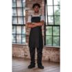 Picture of Southside Linen Blend Bib Apron Black