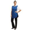 Picture of Whites Tabard With Pocket Royal Blue