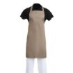 Picture of Whites Polycotton Bib Apron Tan