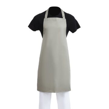 Picture of Whites Polycotton Bib Apron Olive
