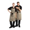 Picture of Whites Polycotton Bib Apron Olive