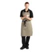Picture of Whites Polycotton Bib Apron Olive