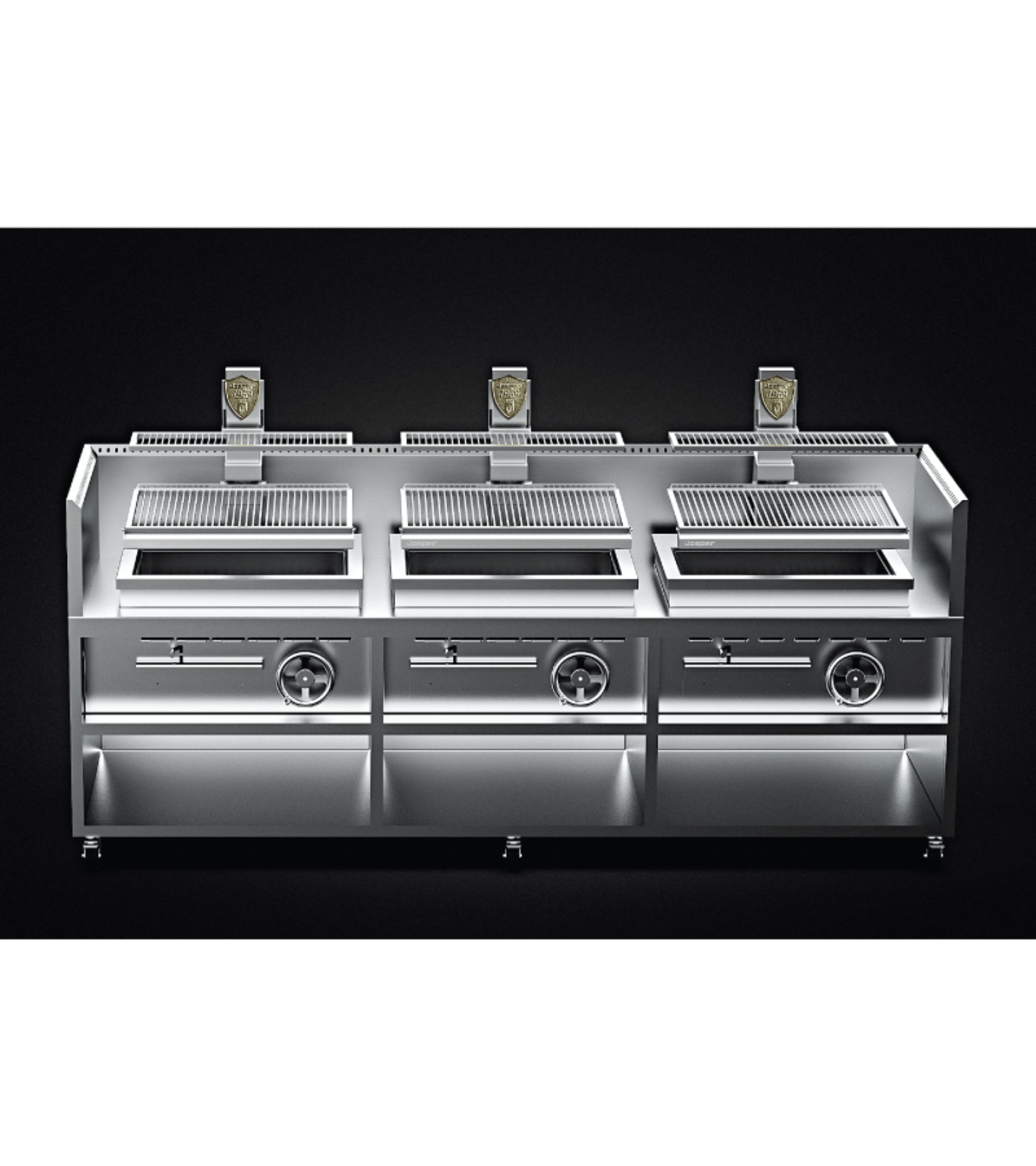Picture of Josper PVJ-076 3 Gas Charcoal Griller