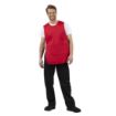 Picture of Whites Tabard With Pocket Red