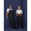 Picture of Southside Bistro Apron Denim-Blue With Tan Ties