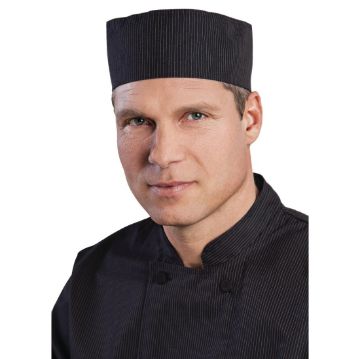 Picture of Chef Works Cool Vent Pinstripe Beanie Hat