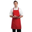Picture of Chef Works Bib Apron Red