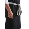 Picture of Southside Bib Apron Denim Black