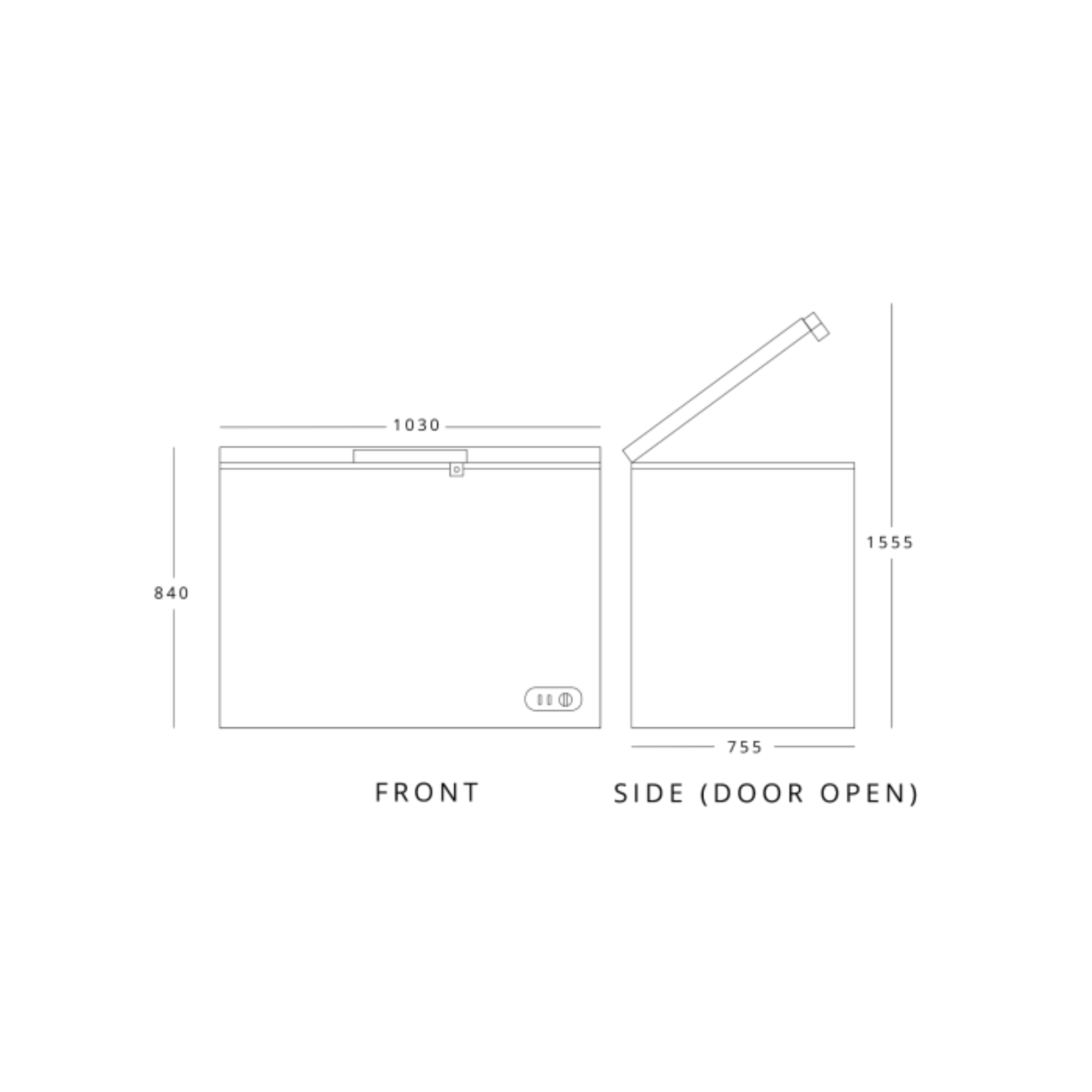 Picture of BLIZZARD Blizzard 350L Chest Freezer White CF350WH