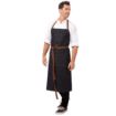 Picture of Chef Works Urban Memphis Wide Bib Apron Indigo
