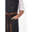 Picture of Chef Works Urban Memphis Wide Bib Apron Indigo