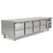 Picture of BLIZZARD Blizzard 420L Low Height Eight Drawer Snack Counter SNC4-DRW