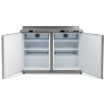 Picture of BLIZZARD Double Hinged Door Freezer/Fridge Workstation UCFR280