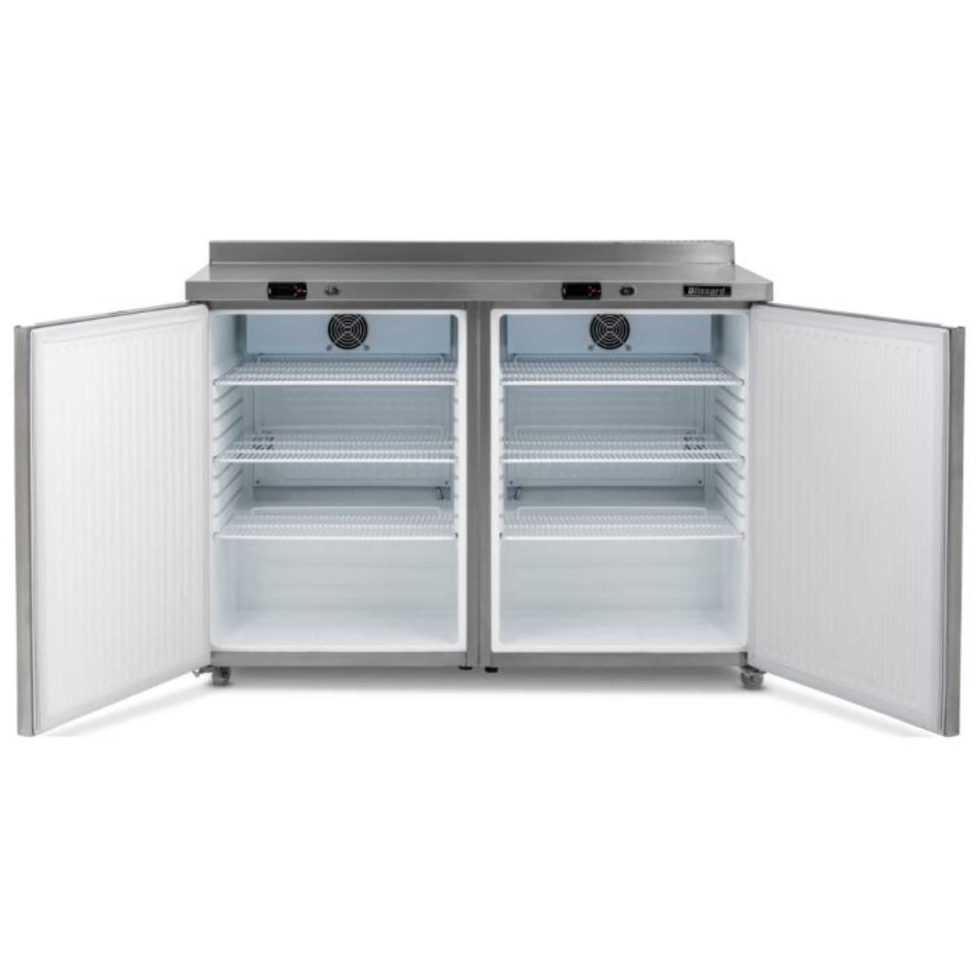 Picture of BLIZZARD Double Hinged Door Freezer/Fridge Workstation UCFR280