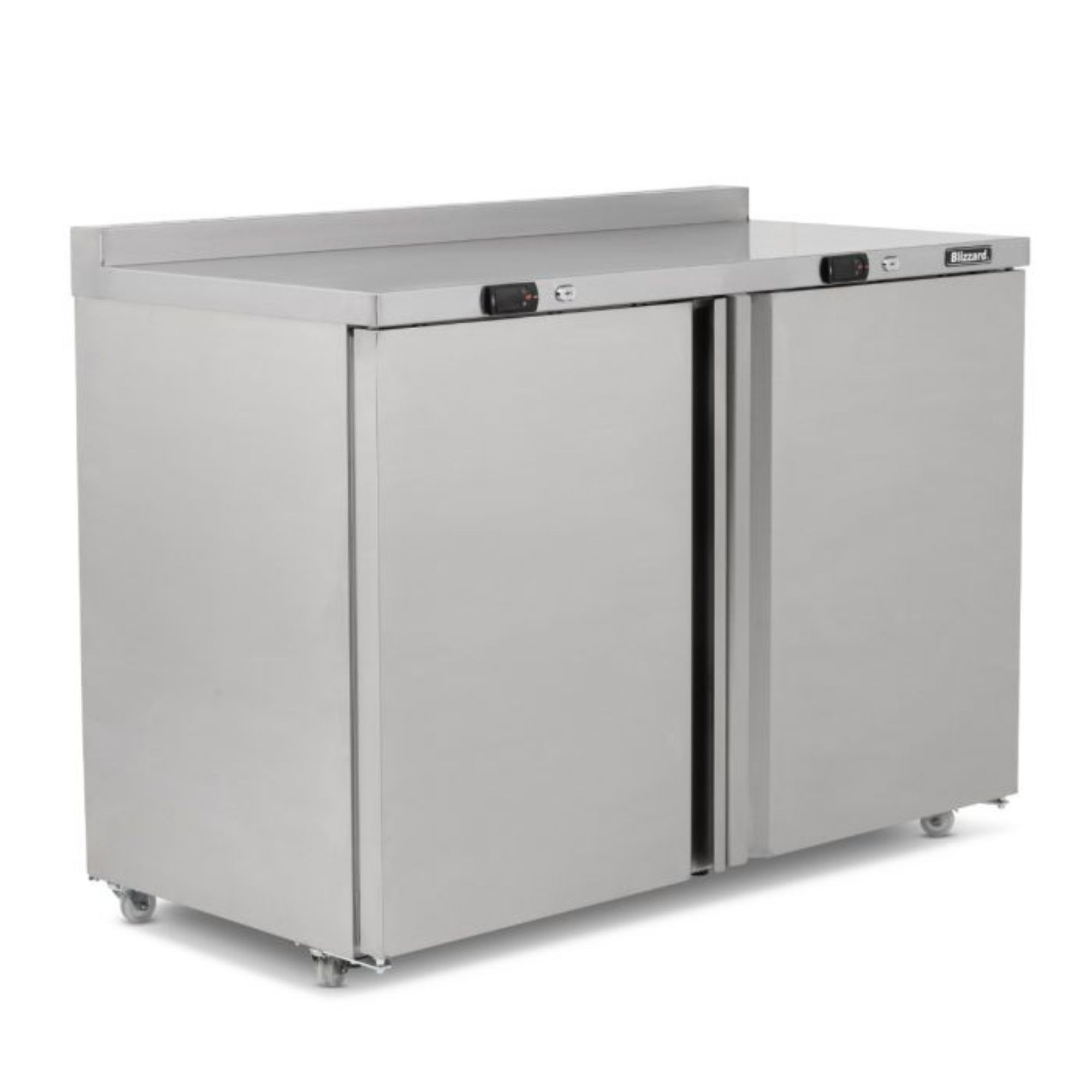 Picture of BLIZZARD Double Hinged Door Freezer/Fridge Workstation UCFR280