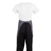 Picture of Whites Short Bistro Apron Charcoal