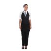 Picture of Chef Works Tuxedo Bib Apron Black