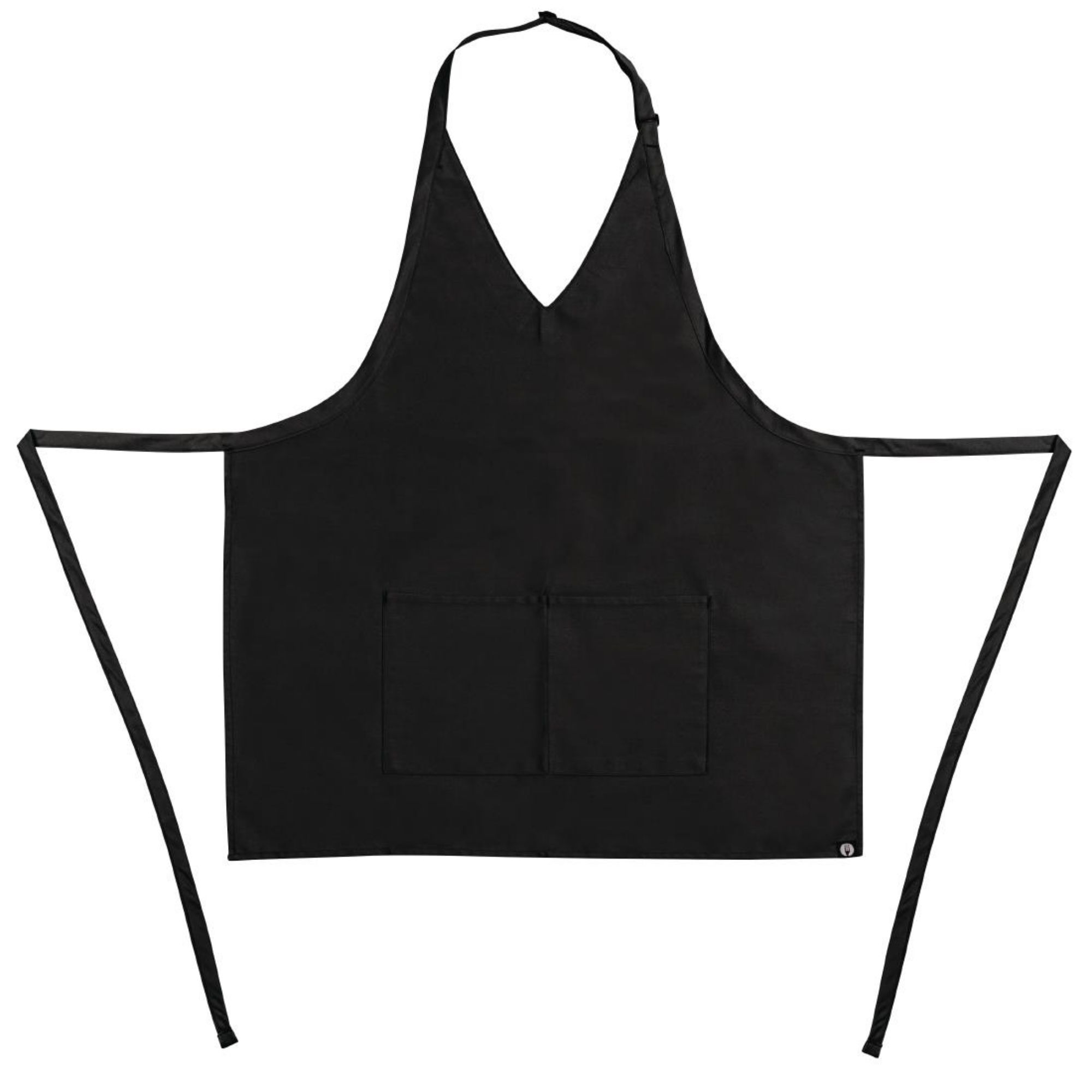 Picture of Chef Works Tuxedo Bib Apron Black