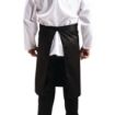 Picture of Regular Bistro Apron Black With Pocket