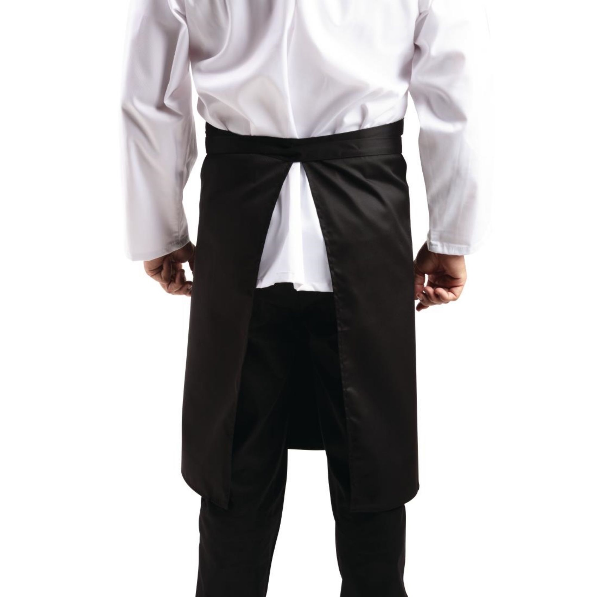 Picture of Regular Bistro Apron Black With Pocket