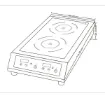 Picture of BLIZZARD Blizzard Double Induction Hob BIH2